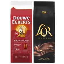 Douwe Egberts of L'OR koffiebonen